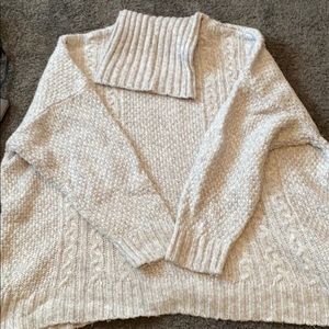 Aerie Turtle Neck Knit Sweater